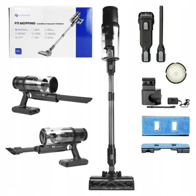 Produktbild von PROSCENIC P11 2-in-1-Staubsauger, 400 W, 35.000 Pa, LED, kabellos, mit Wischfunktion