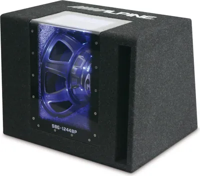 Produktbild von Alpine SBG-1224BP | 30cm Gehäuse-Subwoofer | 1 x 2 Ohm