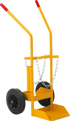 Produktbild von Kongamek Gasflaschenwagen 530x1080x550mm für 50l-Fässer mit 80kg Tragkraft