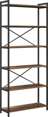Produktbild von vidaXL Bücherregal 80 x 30 x 189,5 cm Holzwerkstoff Altholz