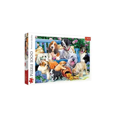 Obrázek produktu pro TREFL Puzzle 1000 psů v zahradě 10556