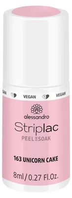 Productafbeelding van Alessandro Striplac Peel of Soak, Eenhoorn Cake, 8 ml, Roze, Eenhoorn Cake, 1 stuk