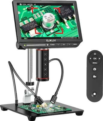 Zdjęcie produktu dla Mikroskop cyfrowy, autofokus, obrazowanie 4K UHD, EM4K-AF