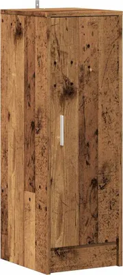 Obrázok produktu pre vidaXL Skriňa na topánky vzhľad starého dreva 32x35x92 cm materiál na báze dreva