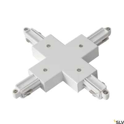 Immagine prodotto di Connettore a X per binario HV a circuito singolo, versione per montaggio in superficie, bianco
