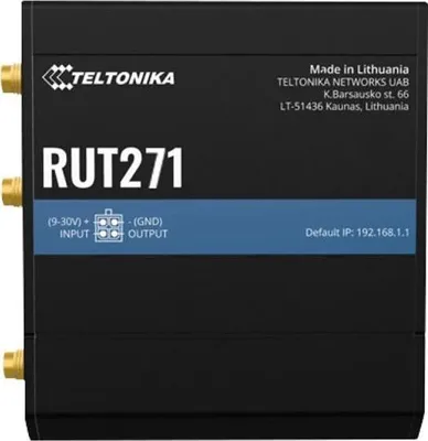 Immagine prodotto di Teltonika · Router · RUT271 · Redcap 5G Router (RUT271000000)