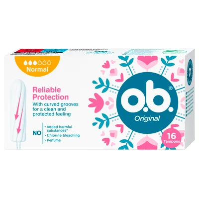 Obrázok produktu pre Tampóny O.B. Normal 16ks 30560