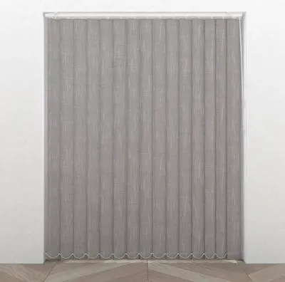 Produktbild von 5er Lamellen-Set Shantong grau 40x260 cm (ohne Schiene)