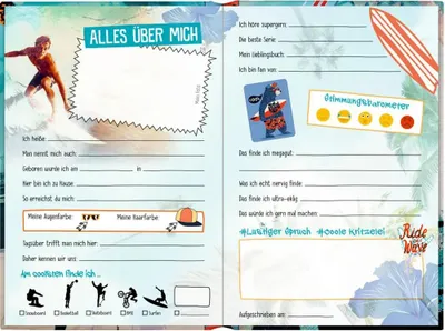 Obrázok produktu pre Die Spiegelburg Freundebuch Meine Freunde - Sport