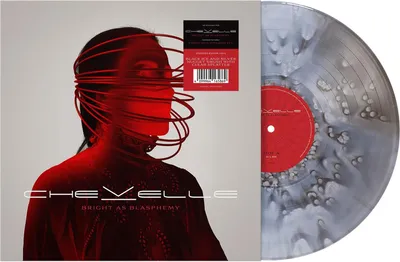 Obrázok produktu pre Chevelle: Bright As Blasphemy (Black & Silver Smush W/ Clear Splatter Vinyl)