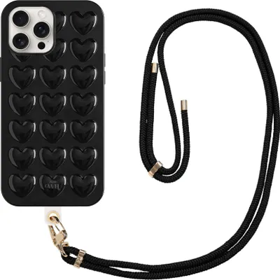 Produktbild von Heartbreaker Black Cord Hülle  - Kompatibel mit iPhone 12 Pro Max