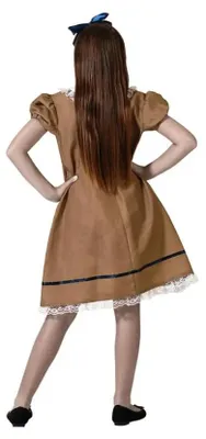 Immagine prodotto di Costume di Halloween Atosa per bambine, marrone, 10-12 anni