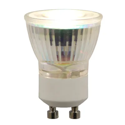 Produktbild von Olucia - FINLEY - GU10 (MR11) LED-Glühbirne - 3W - 4000K - Transparent