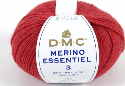 Produktbild von DMC Merino Essentiel-3 – ein Garn aus 50 % Wolle und 50 %.Polyacryl. 971