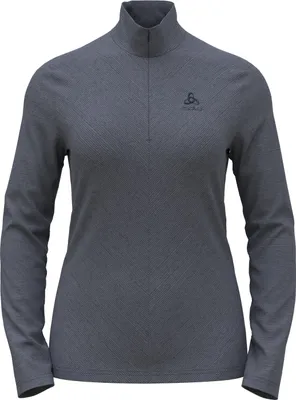 Zdjęcie produktu dla ODLO Mid layer 1/2 zip ROY FOLKSTONE GRAY - INDIA INK FOLKSTONE GRAY - INDIA INK M