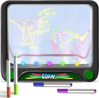 Zdjęcie produktu dla Magiczna Tablica 3D Led Podświetlana Do Rysowania Tablet Dla Dzieci +Mazaki