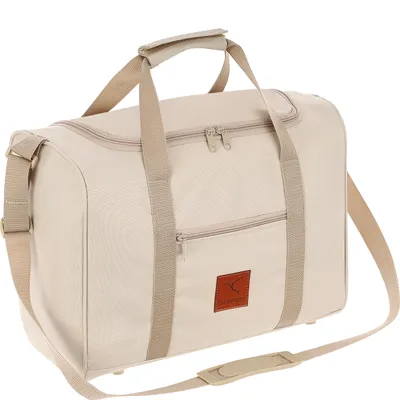 Produktbild von Granori Handgepäck Reisetasche 40x30x20 cm WT2 – Leichte Flugzeug Kabinengepäck Tasche mit Tragegurt für Damen und Herren in beige