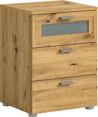 Produktbild von Nachtkommode >Xeno< in Artisan Eiche - 45x60x40 (BxHxT)