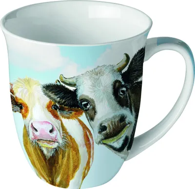 Produktbild von Porzellan-Becher 0,4 L - Alma and Bella