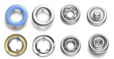 Produktbild von BabySnap Jersey Druckknöpfe (10,5mm) 20 Stck. H-Erzmade Farbe: Blau