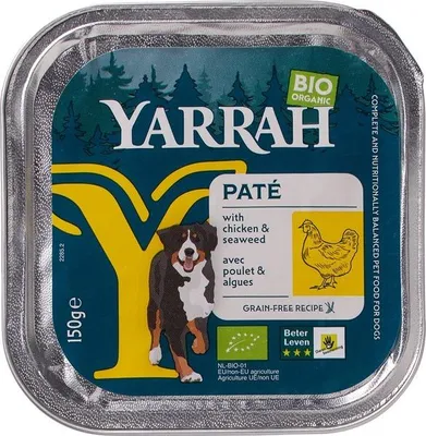 Productafbeelding van Yarrah Hondenvoer Pate Met Kip (150 gr)