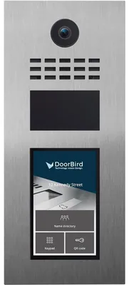 Produktbild von DoorBird D31TDV, 17,8 cm (7"), LCD, 1080p, Ultra-Weitwinkel, 180°, 82°