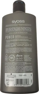 Produktbild von Syoss Men Power Shampoo Mit Koffein & Power Boost Technologie Kräftigt Männer Haar 440 ml