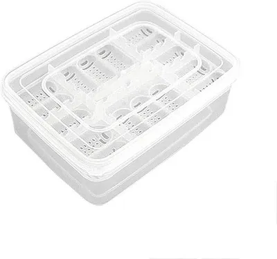 Produktbild von Famanu Inkubatorbox für Reptilieneier - Transparentes Design - 16 Fächer