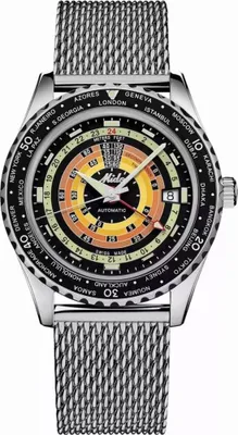 Image de Montre Mido OCEAN STAR DECOMPRESSION WORLDTIMER argentée pour femme