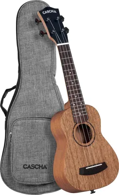 Obrázek produktu pro Cascha Soprano Ukulele Mahogany Solid Natural Sopránové ukulele