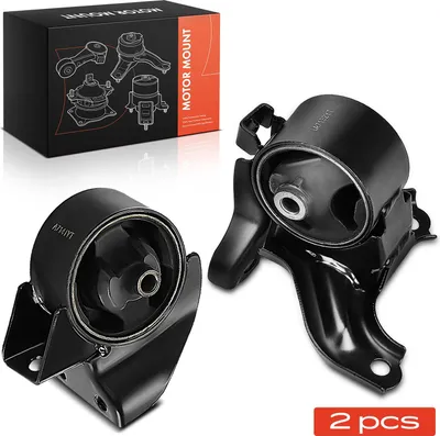 Image de Frankberg 1x Support moteur + 1x Support de boîte de vitesses arrière gauche pour Hyundai Tucson JM KIA Sportage JE KM 2.0L