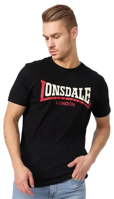 Produktbild von Lonsdale T-Shirt für Herren, Sommer-T-Shirt in regulärer Passform, SM