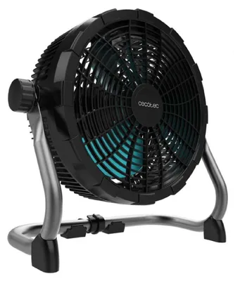 Produktbild von Cecotec ProIndustry Portable, Industriebodenlüfter, Schwarz, Grün, 25,4 cm, Akku, 12000 mAh