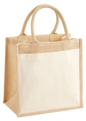 Image de Westford Mill - Sac à provisions, sac, jute FK1308 (taille unique) (naturel)