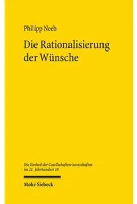 Obrázek produktu pro Die Rationalisierung der Wünsche