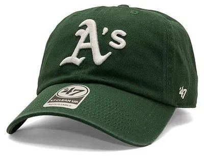 Image de 47 Brand Relaxed Fit Cap - MLB Oakland Athletics dunkel grün