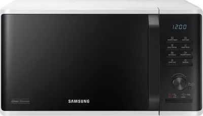 Obrázok produktu pre Mikrovlnná rúra Solo SAMSUNG MS23K3555EW, 23 l, elektronické ovládanie + tlačidlo, funkcia udržiavania teploty, biela