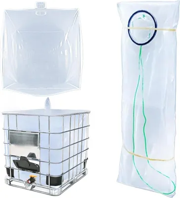 Produktbild von IBC 275 Gallon 1000 Liter Regenbarrel-Schutzbeutel mit Wasserablass