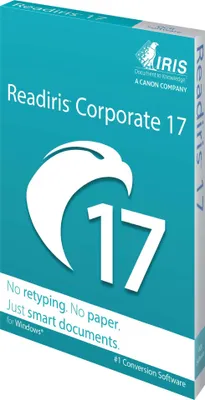 Obrázek produktu pro I.R.I.S. Readiris Corporate 17, 1 licencí, 1 rok/roky, Electronic Software Download (ESD)