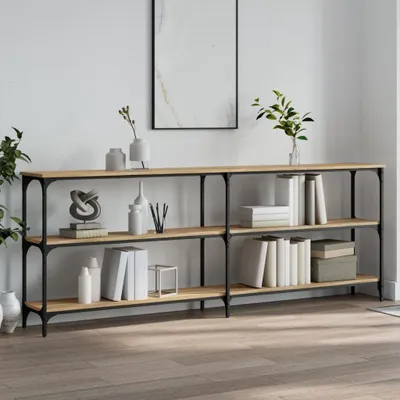 Obrázek produktu pro vidaXL Konzolový stolek Sonoma dub 200x29x75 cm výrobek z odvozeného dřeva
