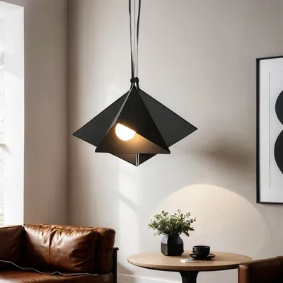 Immagine prodotto di Lampada a sospensione moderna "Set" in metallo nero a 3 luci per soggiorno sala da pranzo tavolo da pranzo