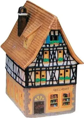 Produktbild von Wurm - Lichthaus Geschenkladen Rothenburg/Tauber, aus Porzellan, (B/H/T) 10x19x13 cm