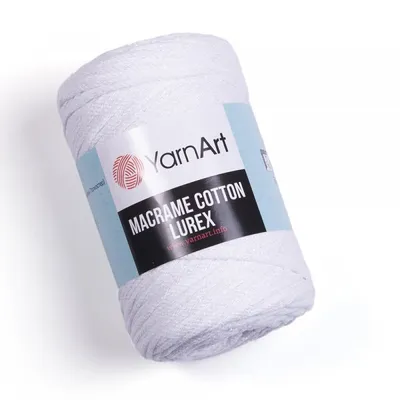 Produktbild von Yarn Art Macrame Baumwolle Polyester 2 mm 205 m 721 Schnur