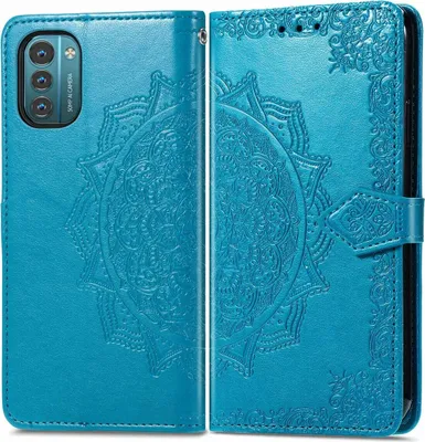 Produktbild von imoshion Mandala Klapphülle Nokia G11 / G21 - Türkis
