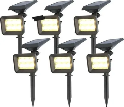 Image de Éclairage solaire de jardin : spot de sol