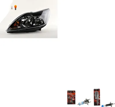 Produktbild von Scheinwerfer + Osram Night Breaker Laser passend für Ford Focus Links 1679661 1568273 1734678 1744979 1754446 8M5113101CB 8M5113101CC 8M5113101 Johns