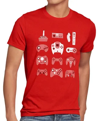 Produktbild von style3 Game Pad T-Shirt Herren controller videospiel spielekonsole