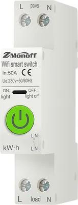 Produktbild von Smart Circuit Breaker Tuya APP WiFi-faehiger Leistungsschalter Stromstatistik Leckageschalter mit Leckageschutz ueberspannungs- und Unterspannungsschutz Handy-Fernbedienung fuer Smart Home