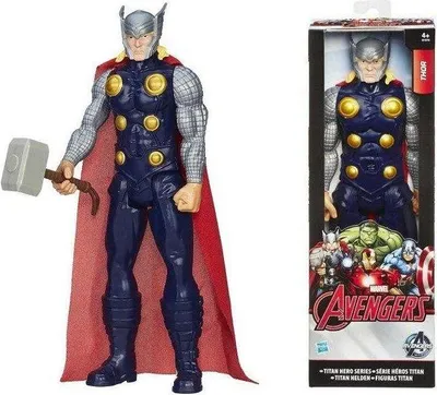Obrázek produktu pro Thor - Titan Hero Figurka 30 cm Hasbro Avengers - (K1214)