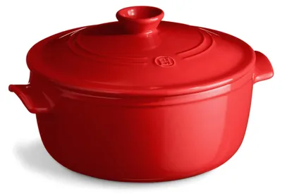 Image de EMILE HENRY Runder Schmortopf Ø 24 cm, 4 l  Grand Cru EH 4540 34 3289313445402